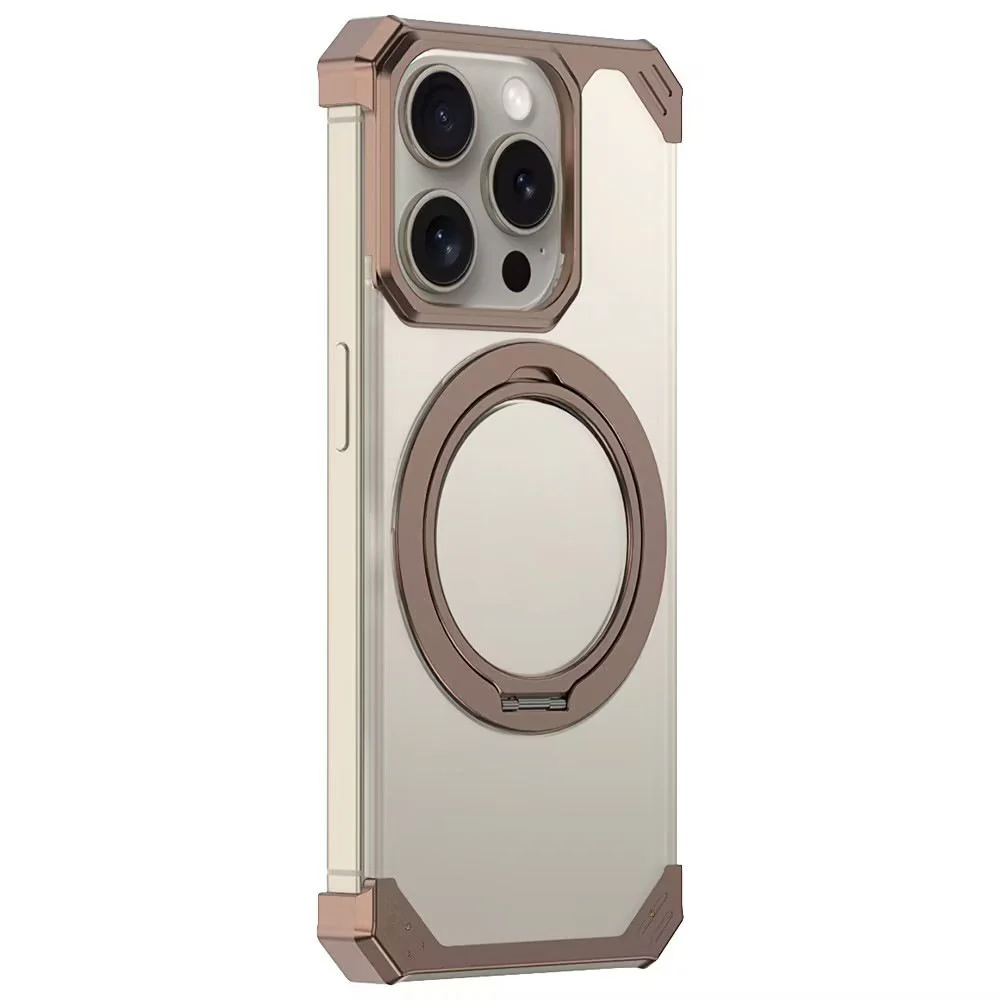 Ultimate Slim Frameless Metal Stand Case - iPhone - Image 10