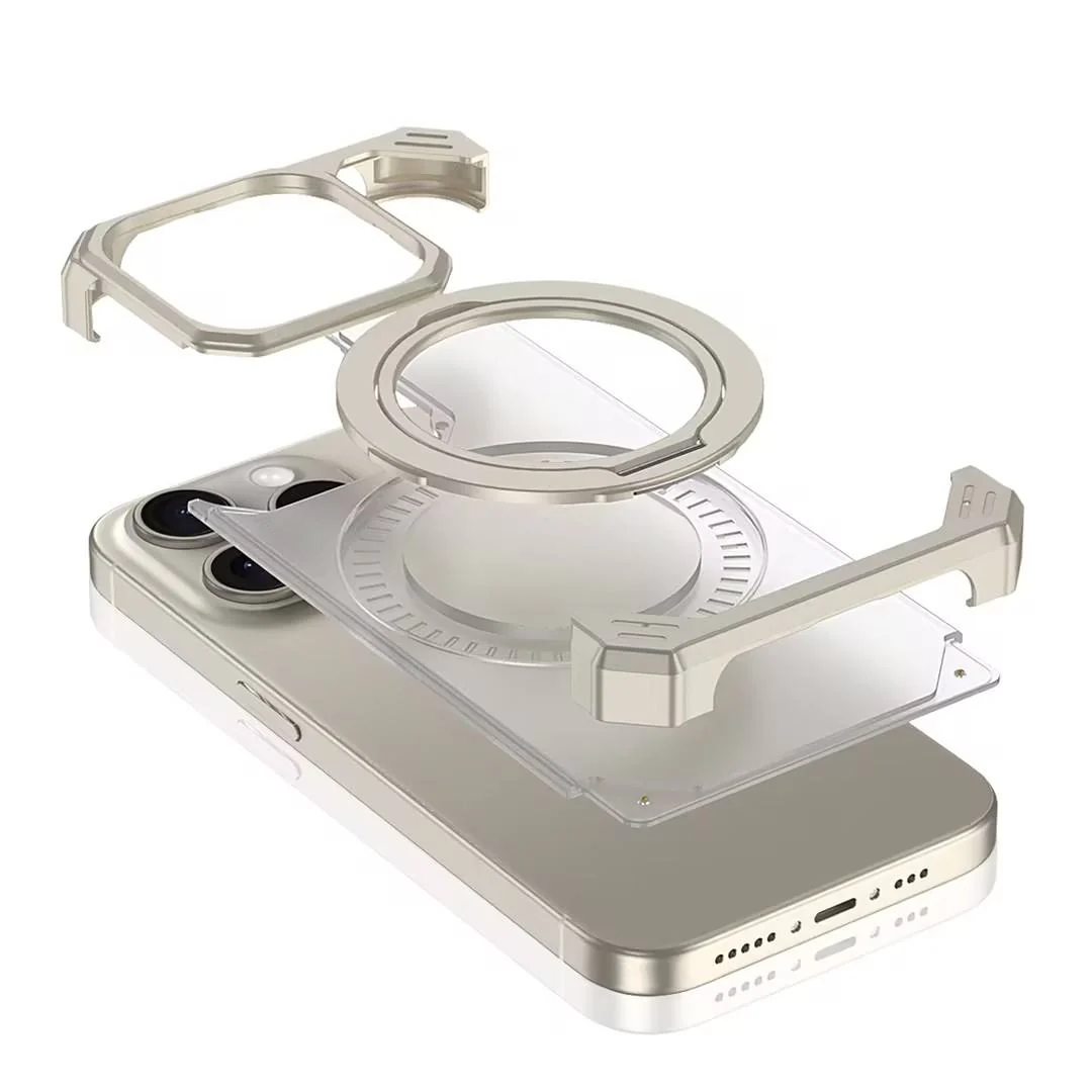 Ultimate Slim Frameless Metal Stand Case - iPhone - Image 12