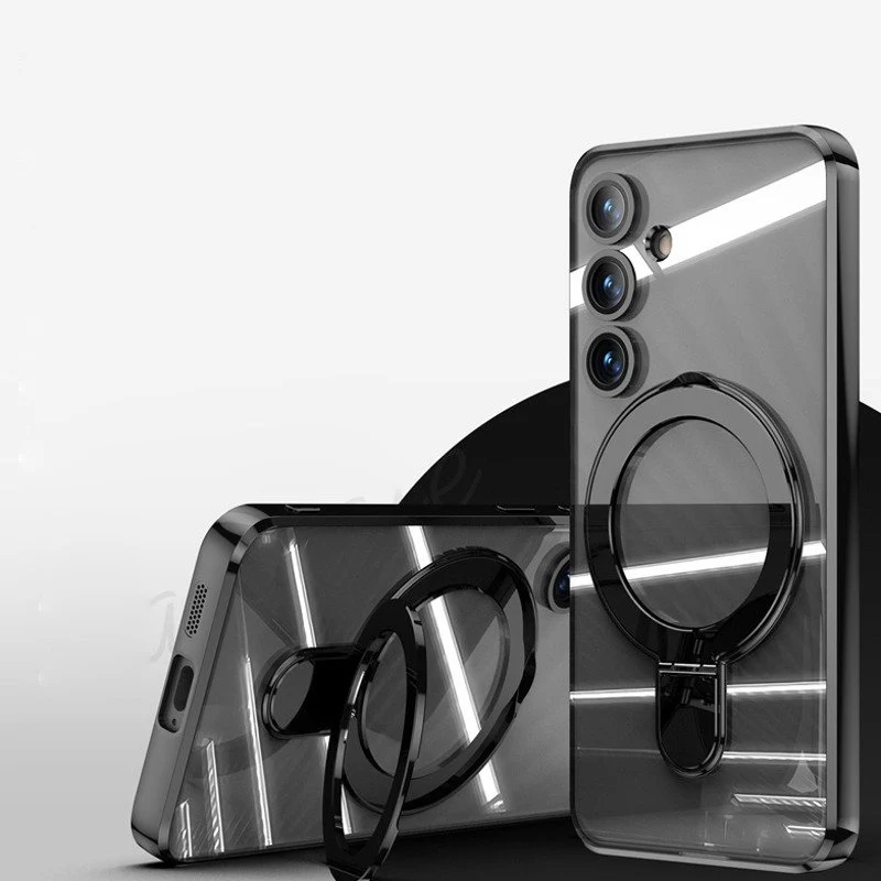 Ultra Clear Metal Stand Magsafe Case - Samsung - Image 13