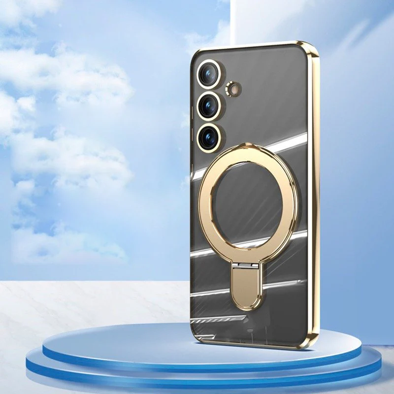 Ultra Clear Metal Stand Magsafe Case - Samsung - Image 7