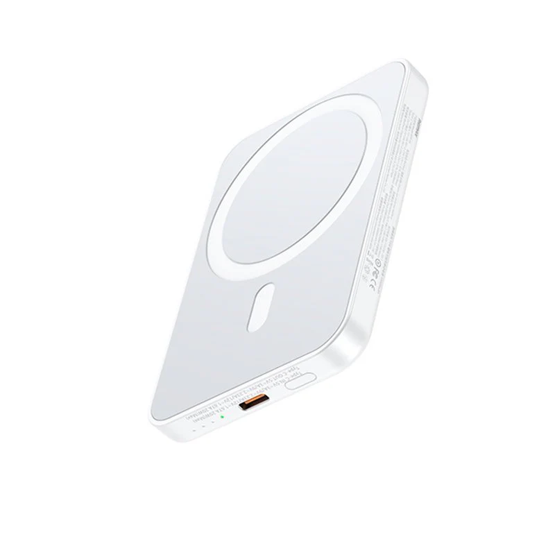 Ultra Slim 15W 5000 mAh Magnetic Suction Wireless Power Bank - Image 6