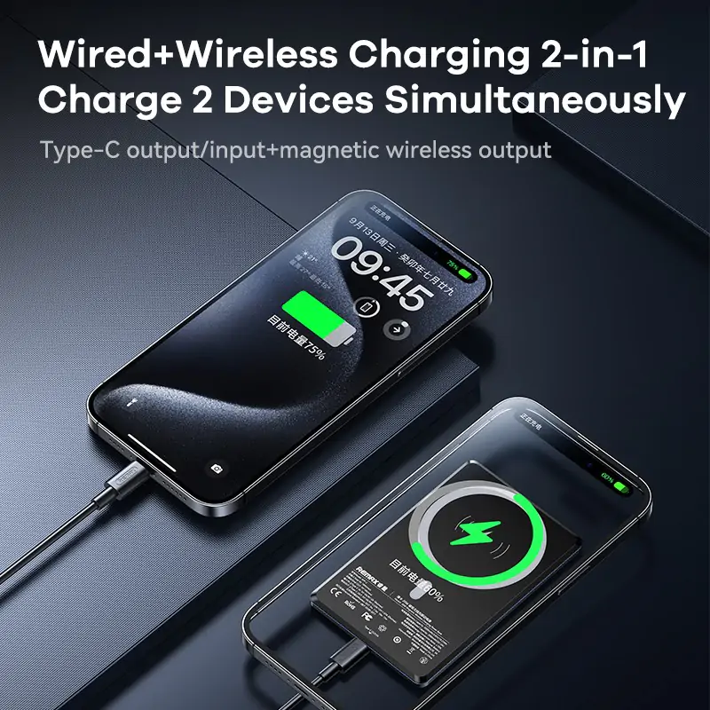 Ultra-Slim 5000mAh 20W Magnetic Wireless Power Bank - Image 11