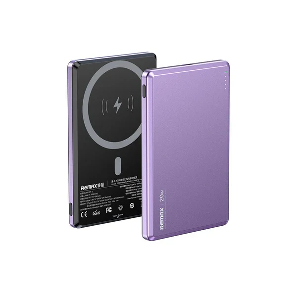 Ultra-Slim 5000mAh 20W Magnetic Wireless Power Bank - Image 2