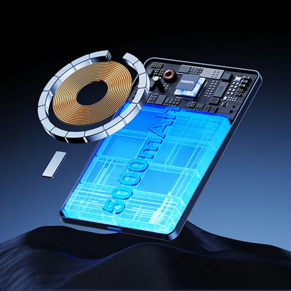 Ultra-Slim 5000mAh 20W Magnetic Wireless Power Bank - Image 6