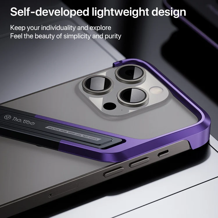 Ultra-Thin Metal Bumper Case - iPhone - Image 12