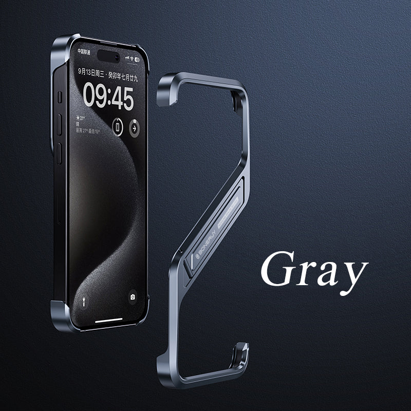 Ultra-Thin Metal Bumper Case - iPhone - Image 2