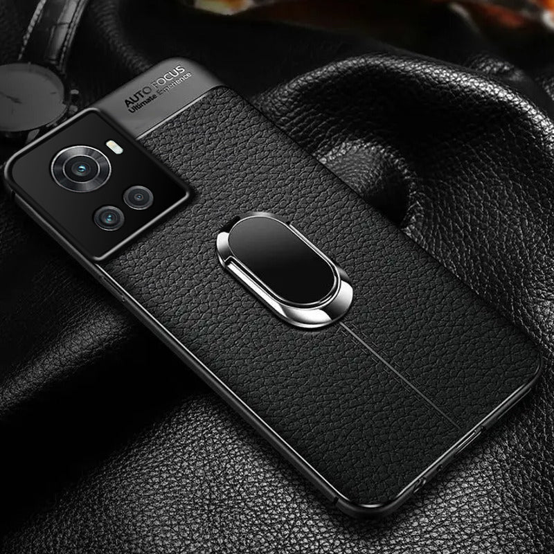 Sleek Urban Leather Ring Holder Case - OnePlus - Image 14