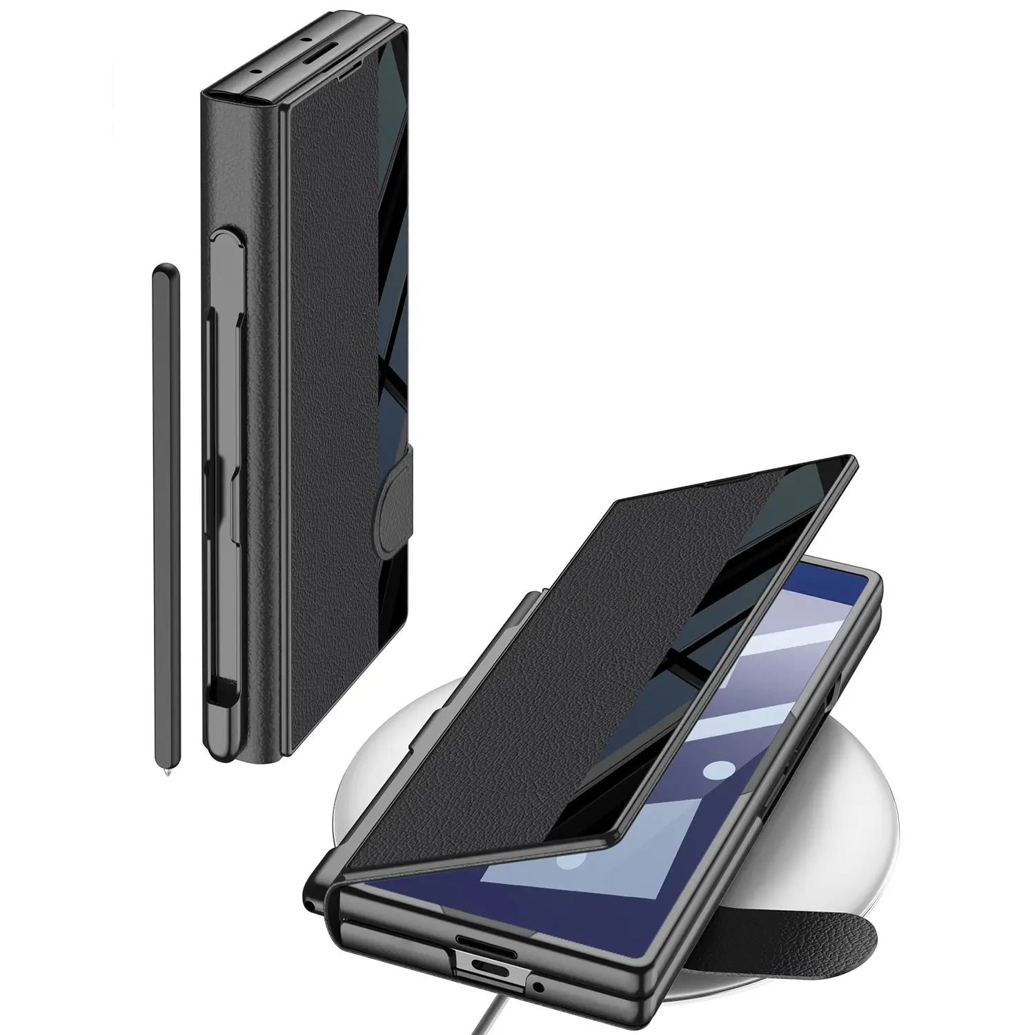 Classic Side Window Leather Case - Image 6
