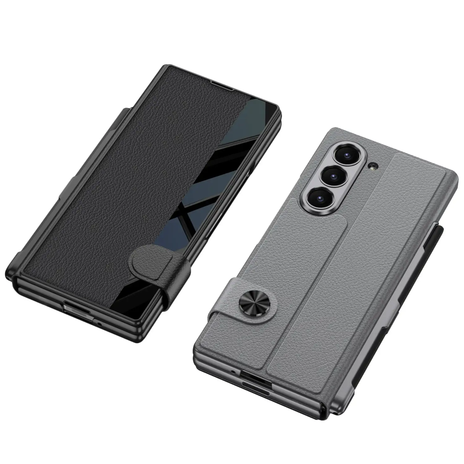Classic Side Window Leather Case - Image 8