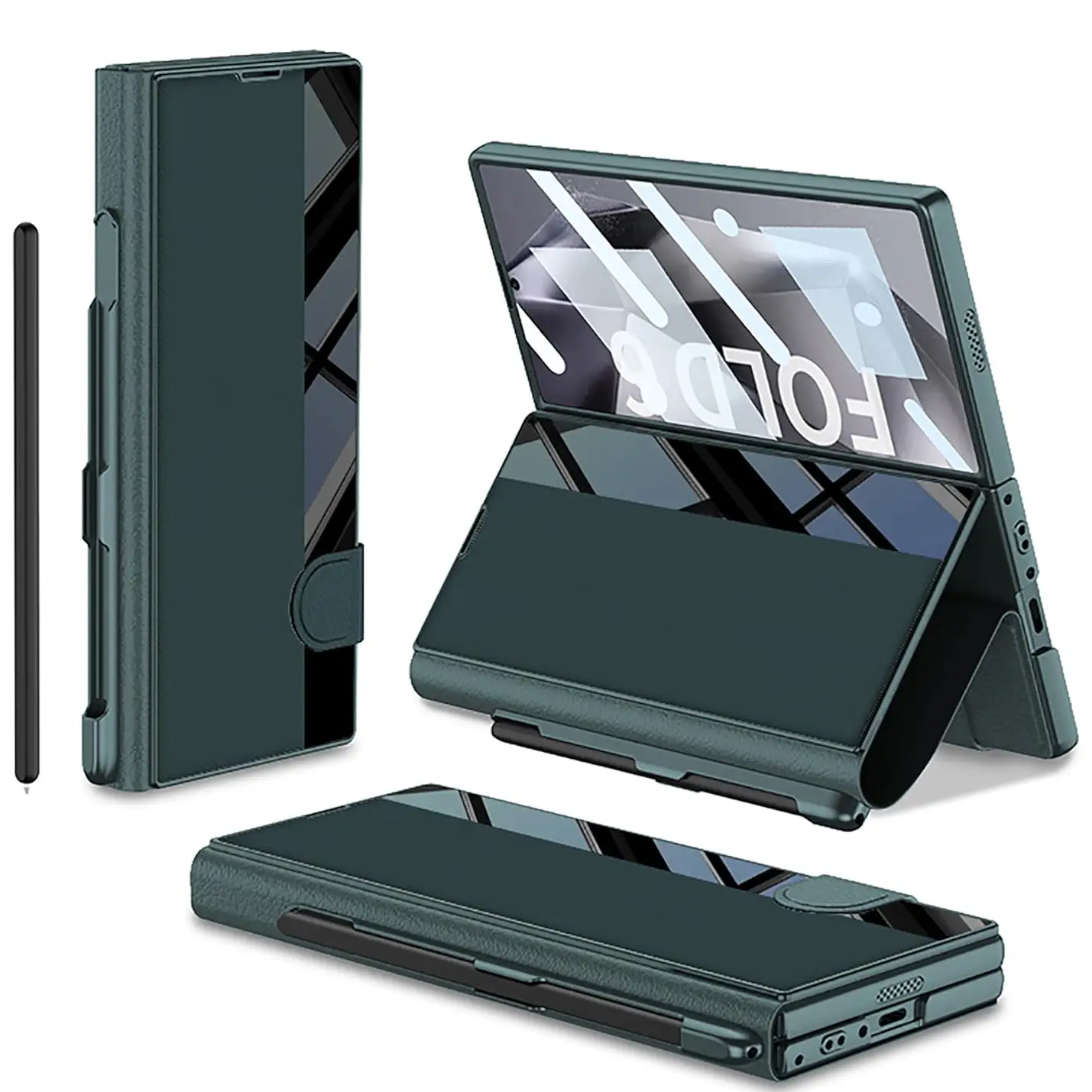 Classic Side Window Leather Case - Image 9