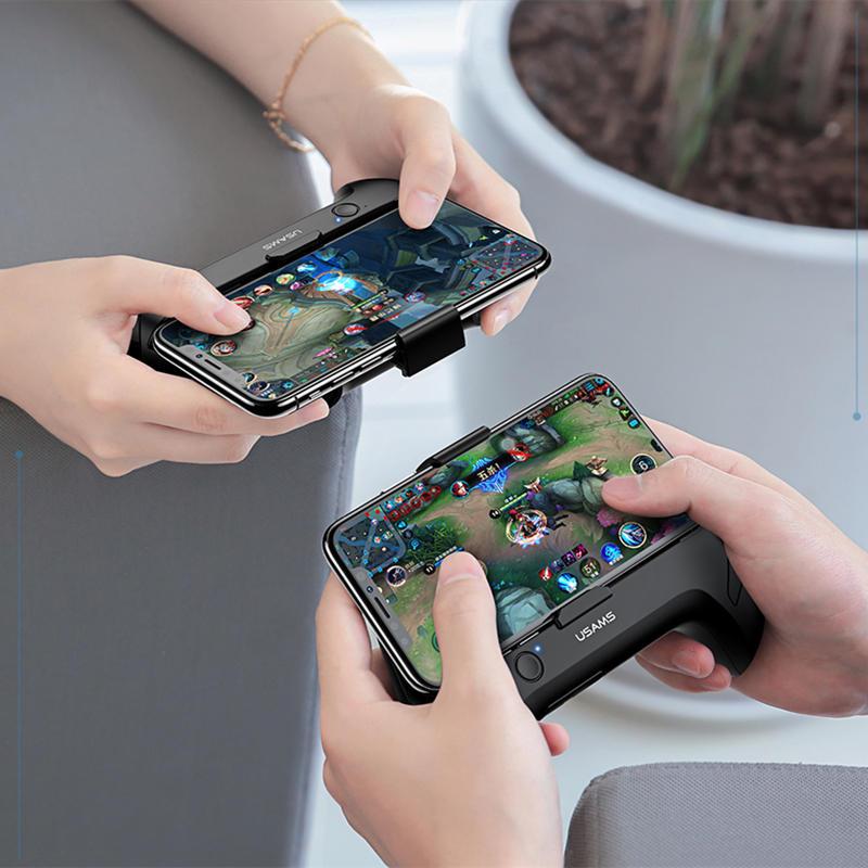 USAMS ® Cooling Game-pad Phone Holder + Power Bank 1200mAH - Image 3