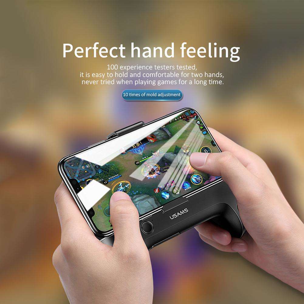 USAMS ® Cooling Game-pad Phone Holder + Power Bank 1200mAH - Image 4