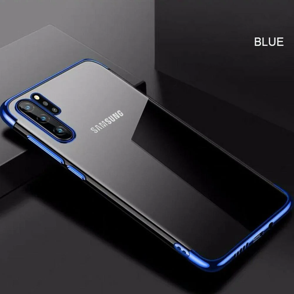 USAMS ® Galaxy Note 10 Silicone Transparent Glitter Case - Image 4