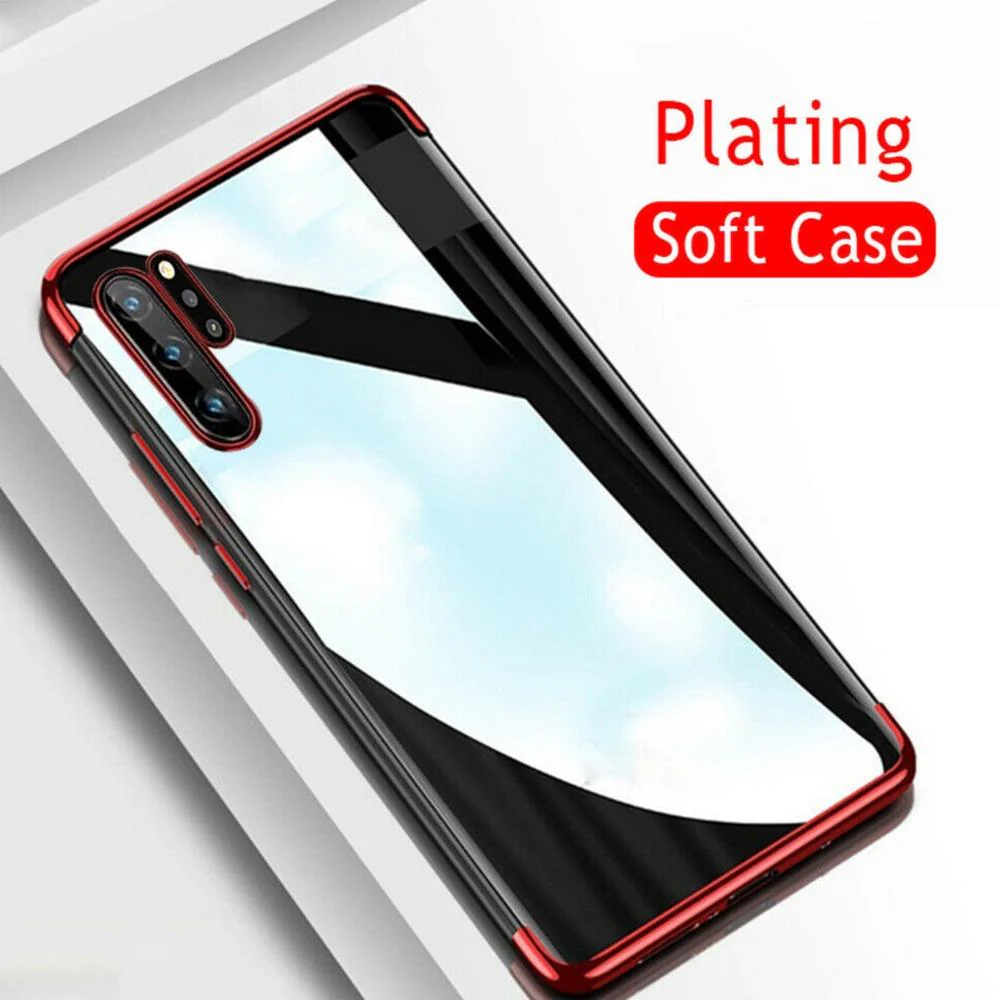 USAMS ® Galaxy Note 10 Silicone Transparent Glitter Case - Image 9