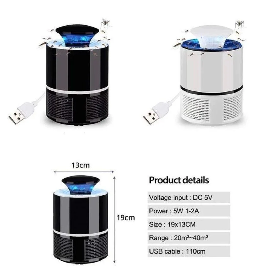 UV LED USB Mosquito Lamp - Image 8