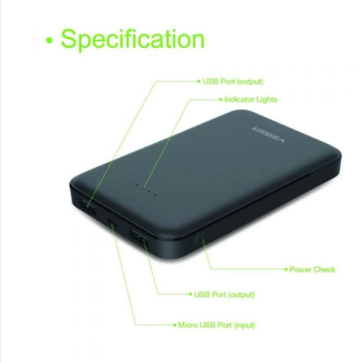 VEGER ® Dual-Port Palm-Size 10000 mAh Power Bank - Image 18