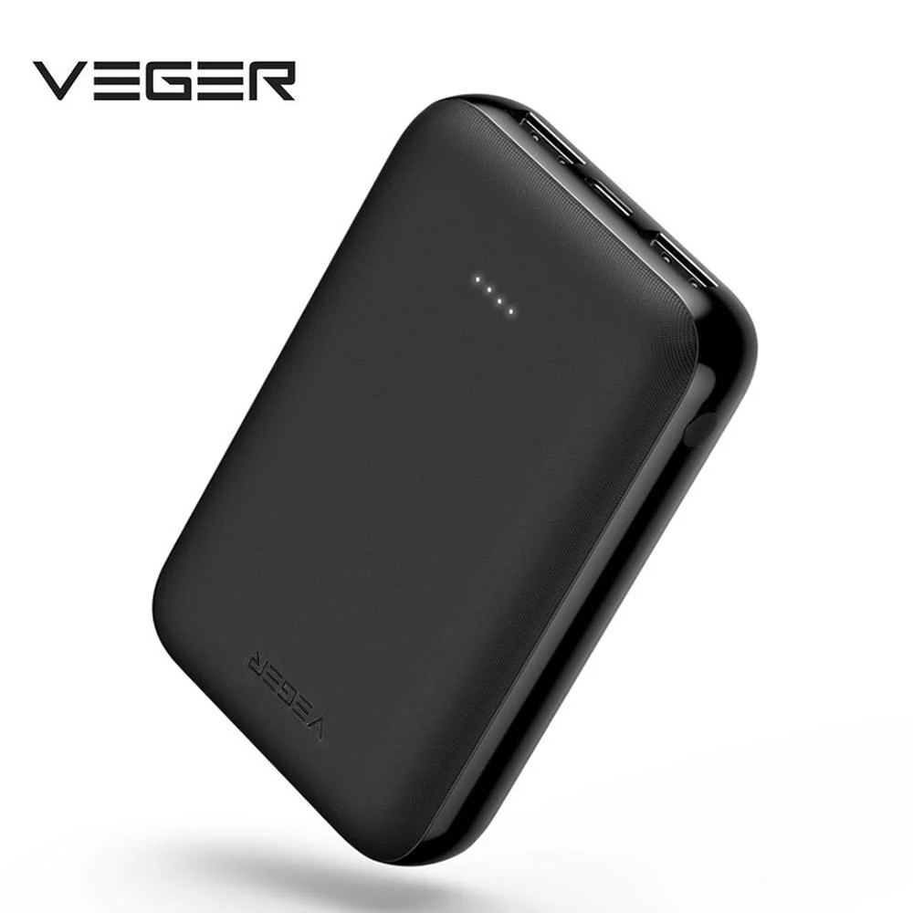 VEGER ® Dual-Port Palm-Size 10000 mAh Power Bank - Image 5