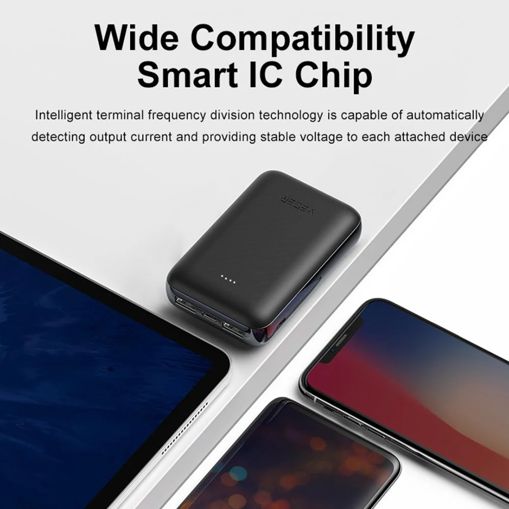 VEGER ® Dual-Port Palm-Size 10000 mAh Power Bank - Image 6