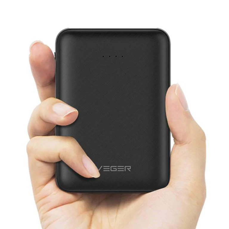VEGER ® Dual-Port Palm-Size 10000 mAh Power Bank - Image 8