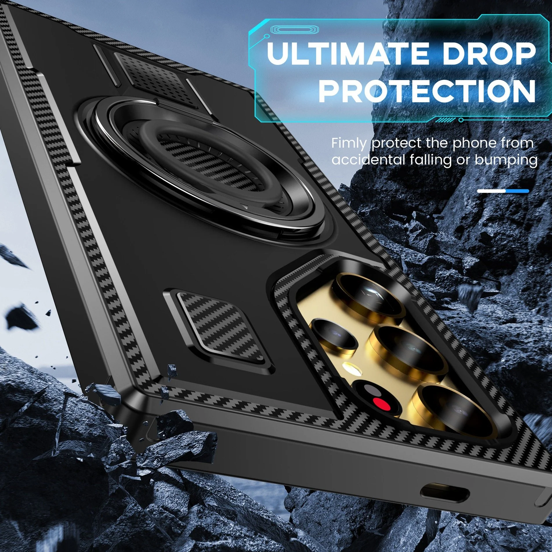 Vent Flow Heat Dissipating Rotating Ring Case - Samsung - Image 7