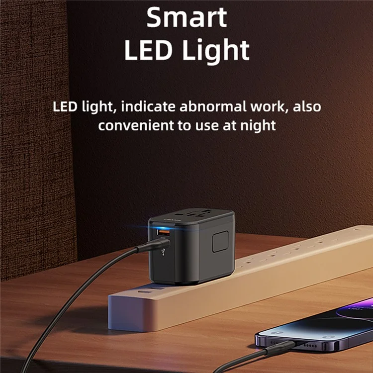 Versatile Global 20W Travel Power Socket with Adapter - Image 6