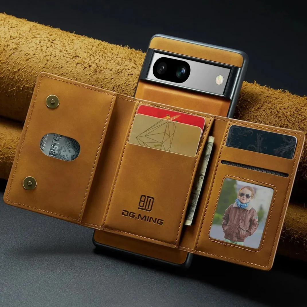 Versatile Magnetic Leather Wallet Case - Google - Image 3