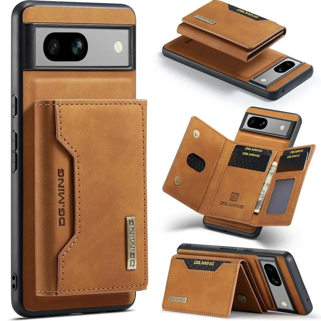 Versatile Magnetic Leather Wallet Case - Google - Image 4