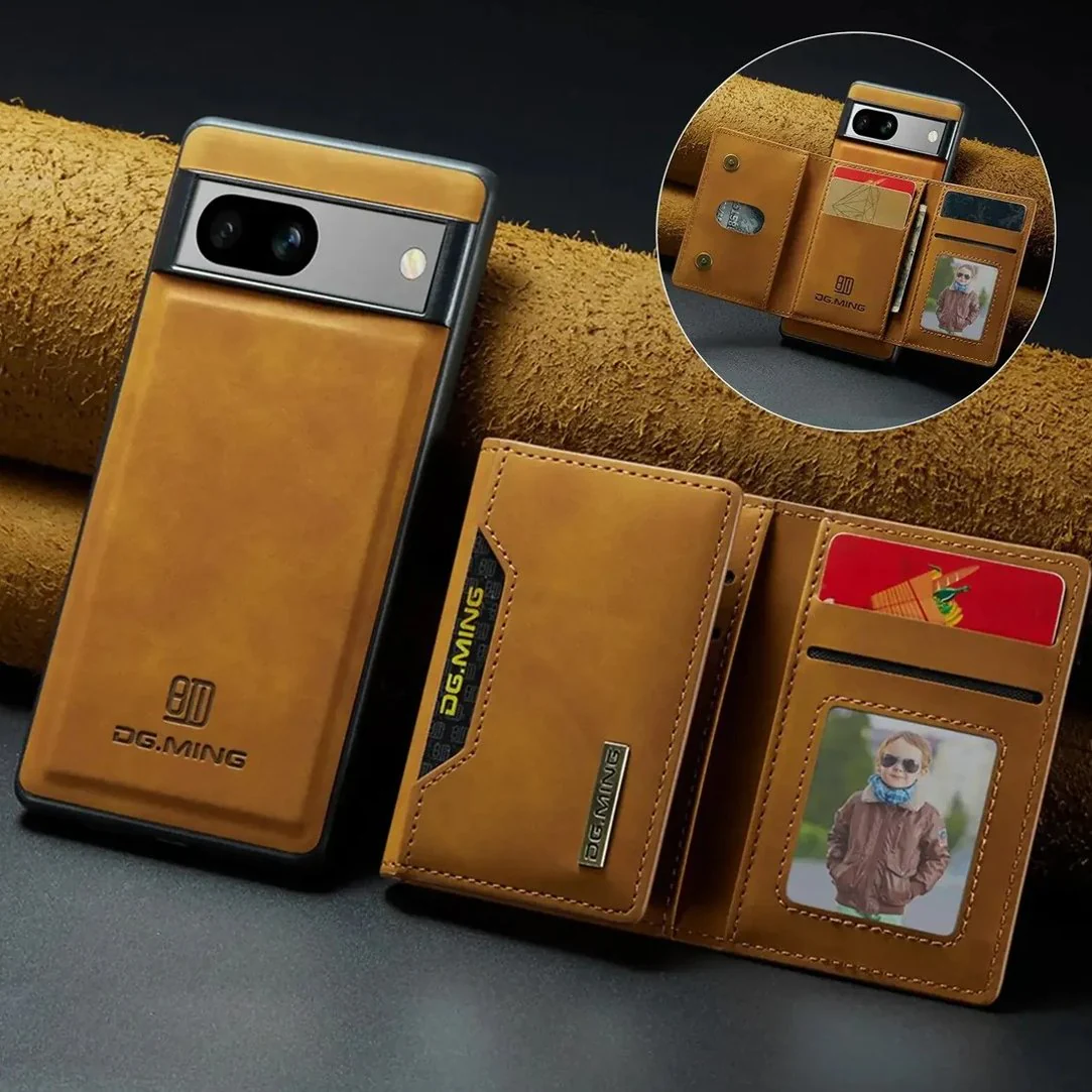 Versatile Magnetic Leather Wallet Case - Google - Image 5
