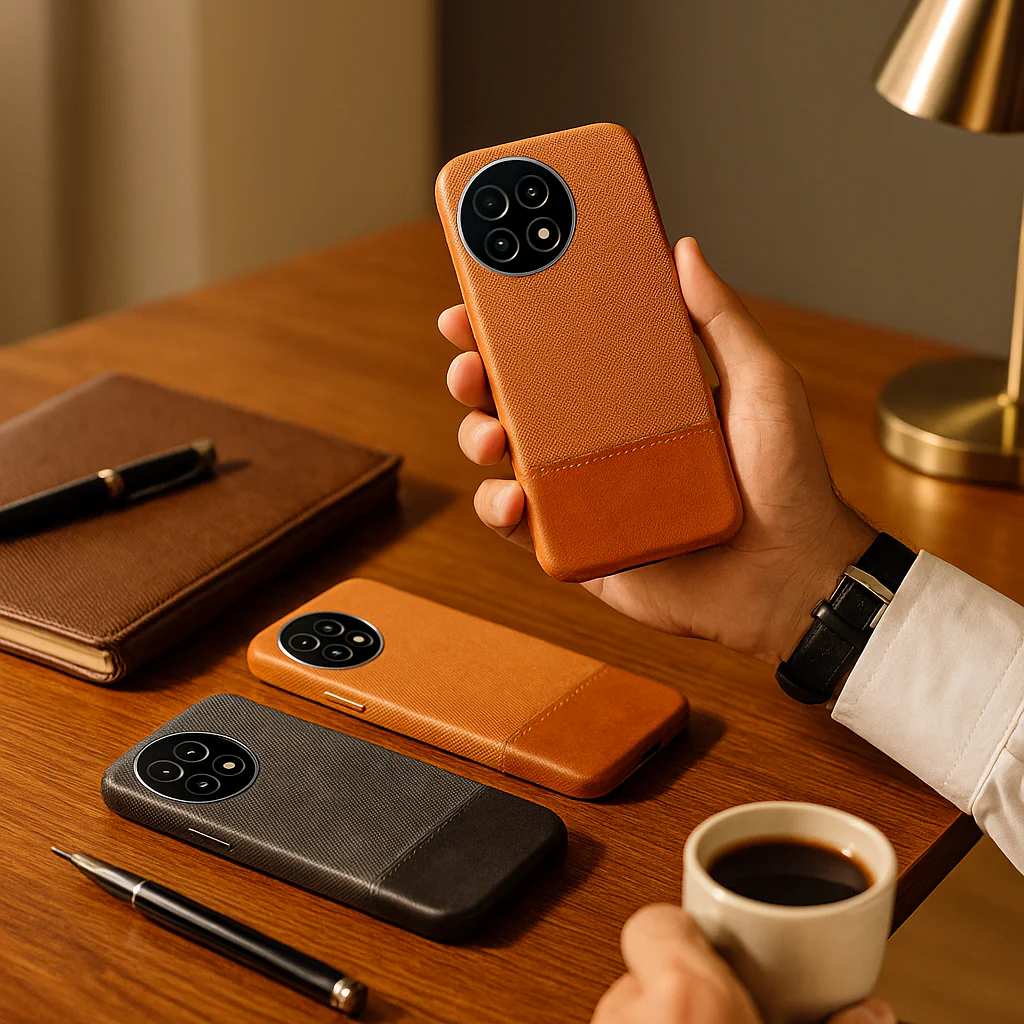 Vintage Half Leather Case - OnePlus - Image 2