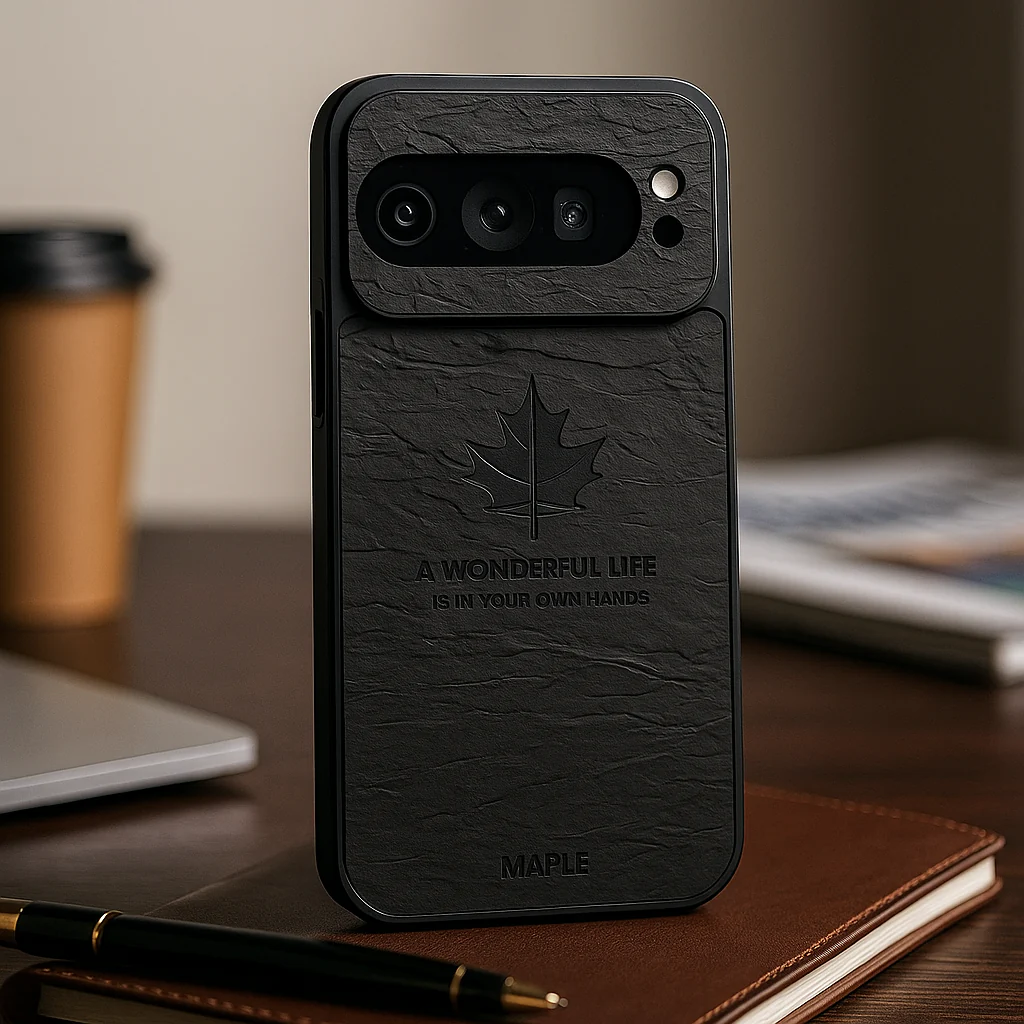 Vintage Maple Leaf Embossed Case - Google - Image 5