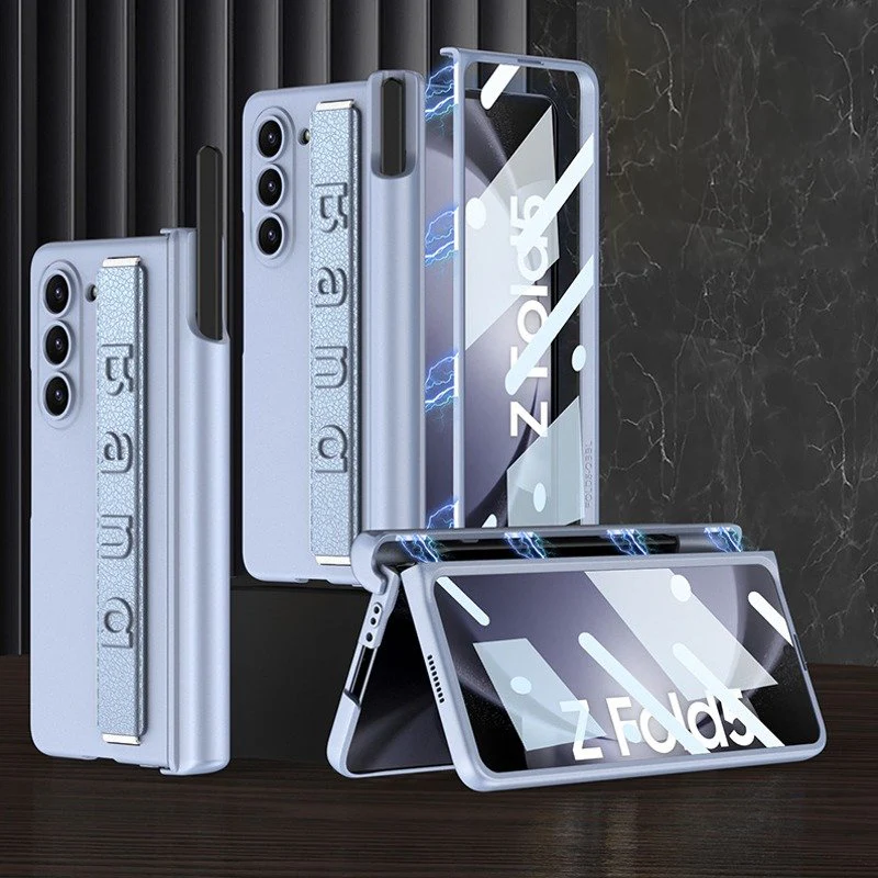 Warrior Shield Magnetic Hinge Pen Holder Wristband Case - Samsung - Image 7