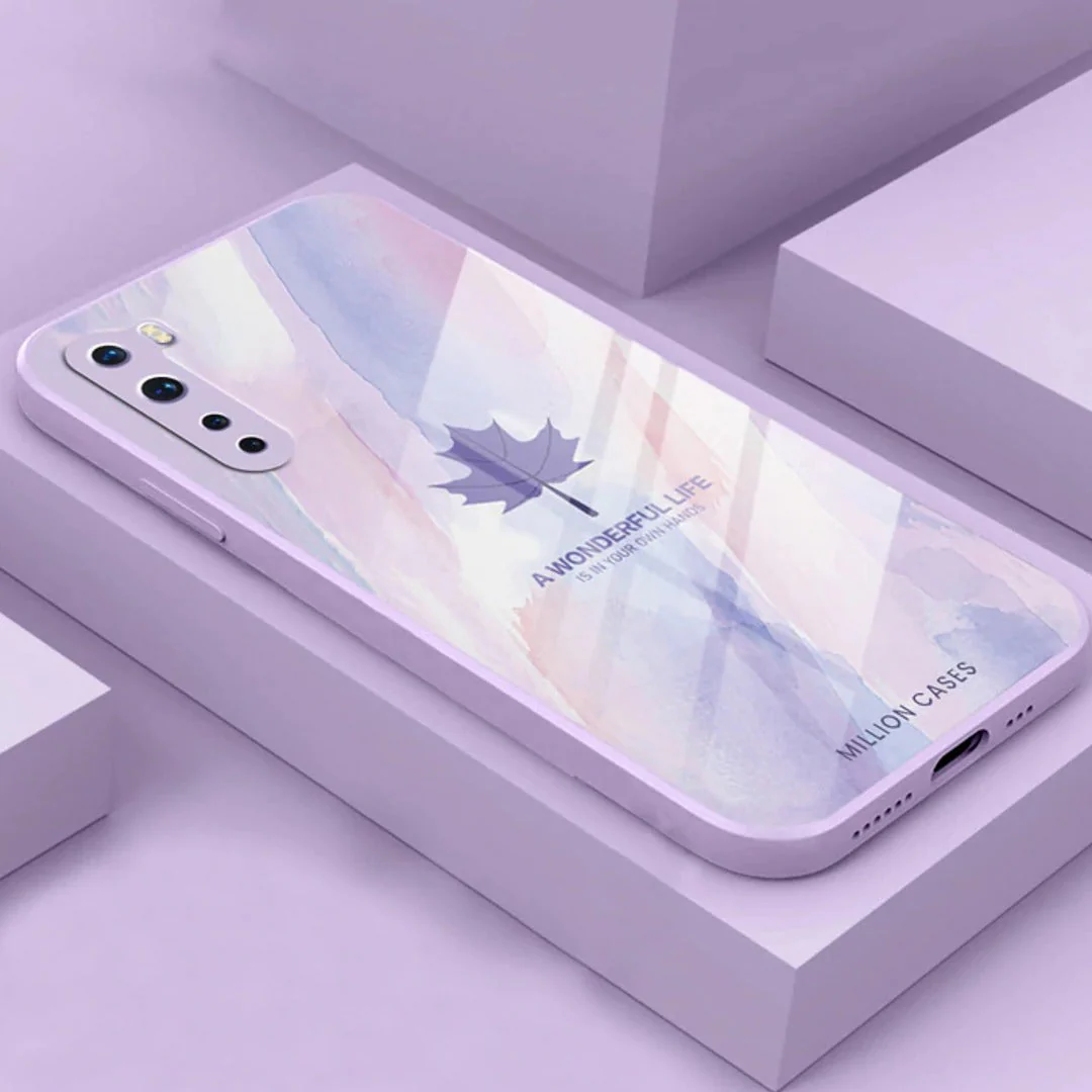 Watercolor Mapple Leaf Glass Case - OnePlus - Image 10