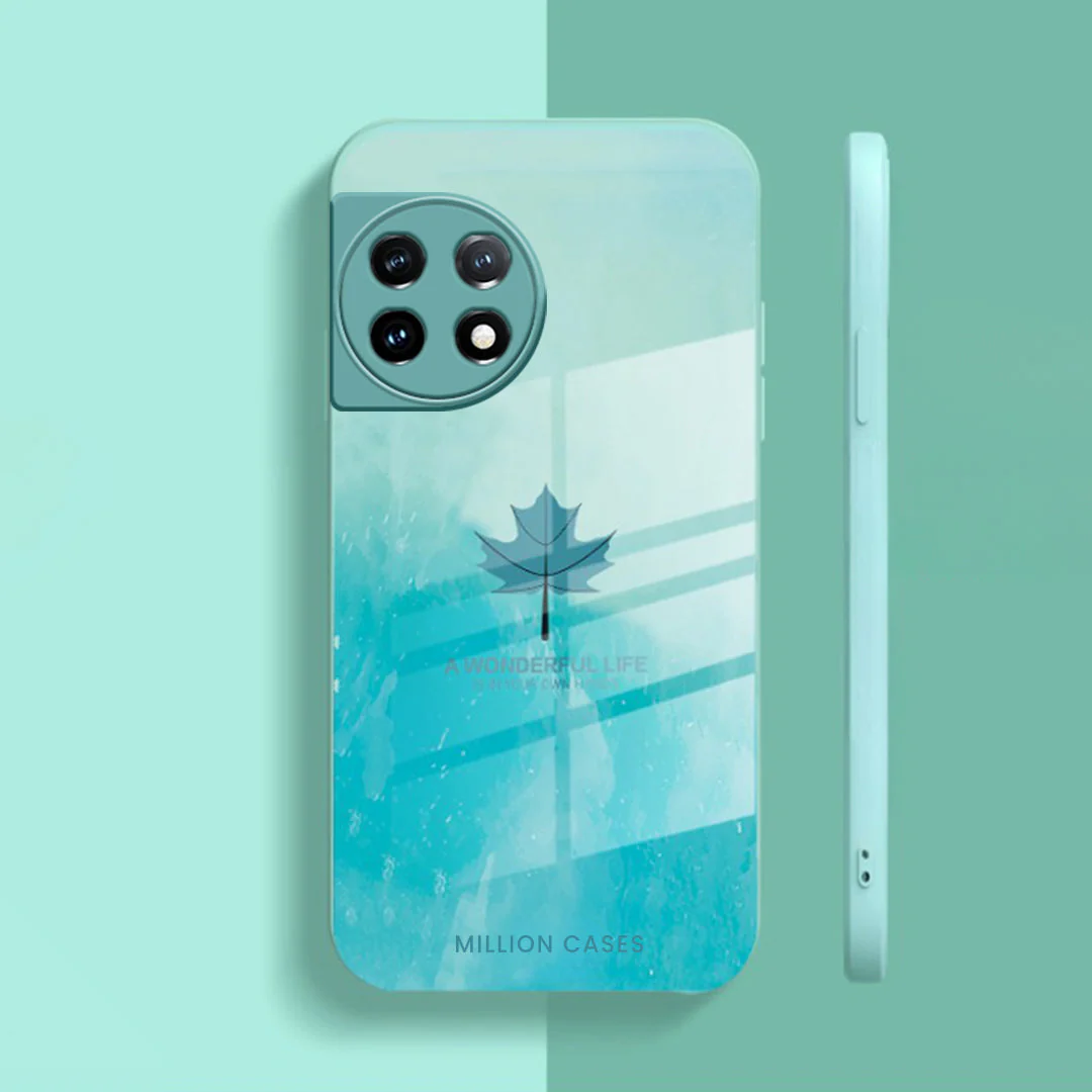Watercolor Mapple Leaf Glass Case - OnePlus - Image 104