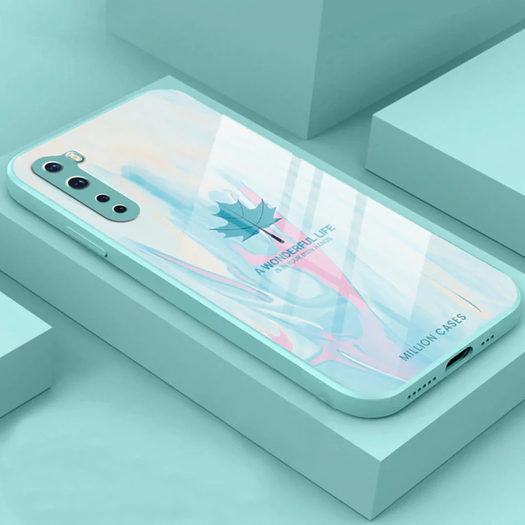 Watercolor Mapple Leaf Glass Case - OnePlus - Image 11