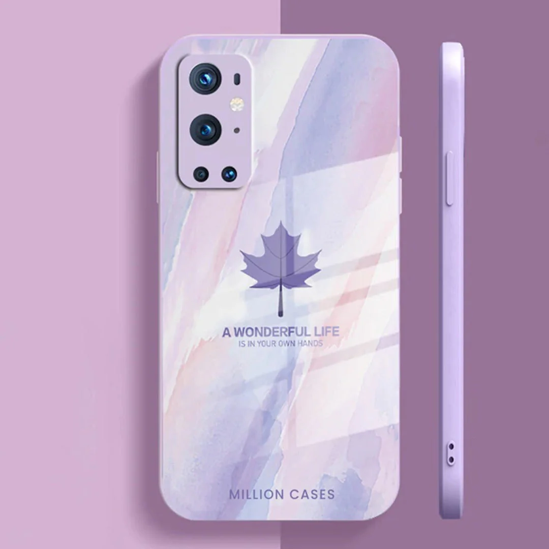 Watercolor Mapple Leaf Glass Case - OnePlus - Image 21