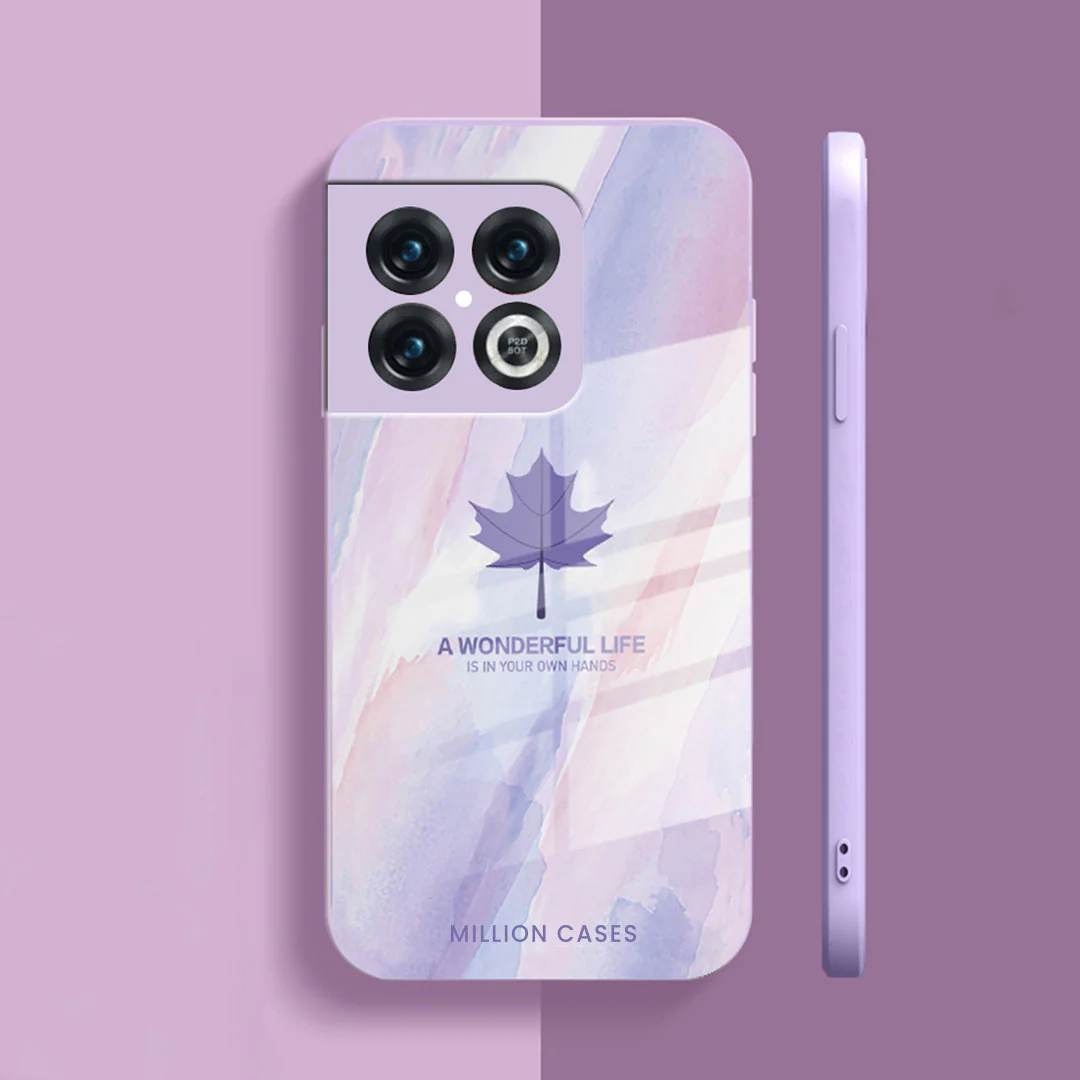 Watercolor Mapple Leaf Glass Case - OnePlus - Image 28