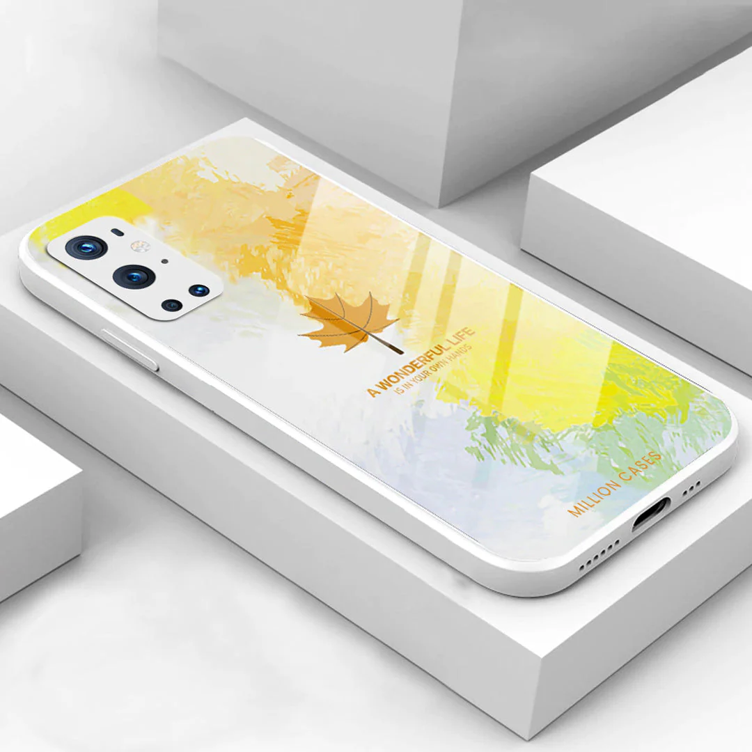 Watercolor Mapple Leaf Glass Case - OnePlus - Image 41