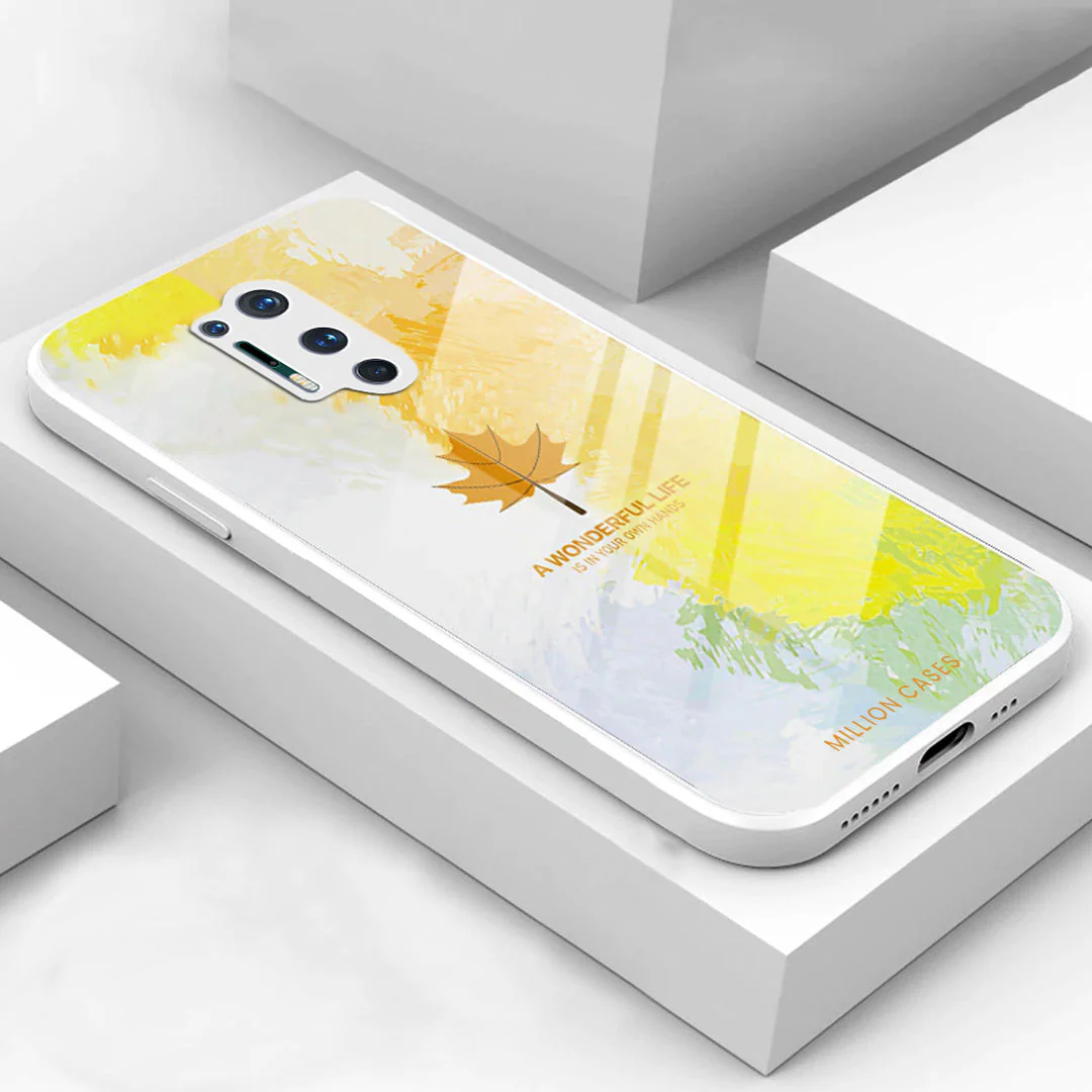 Watercolor Mapple Leaf Glass Case - OnePlus - Image 45