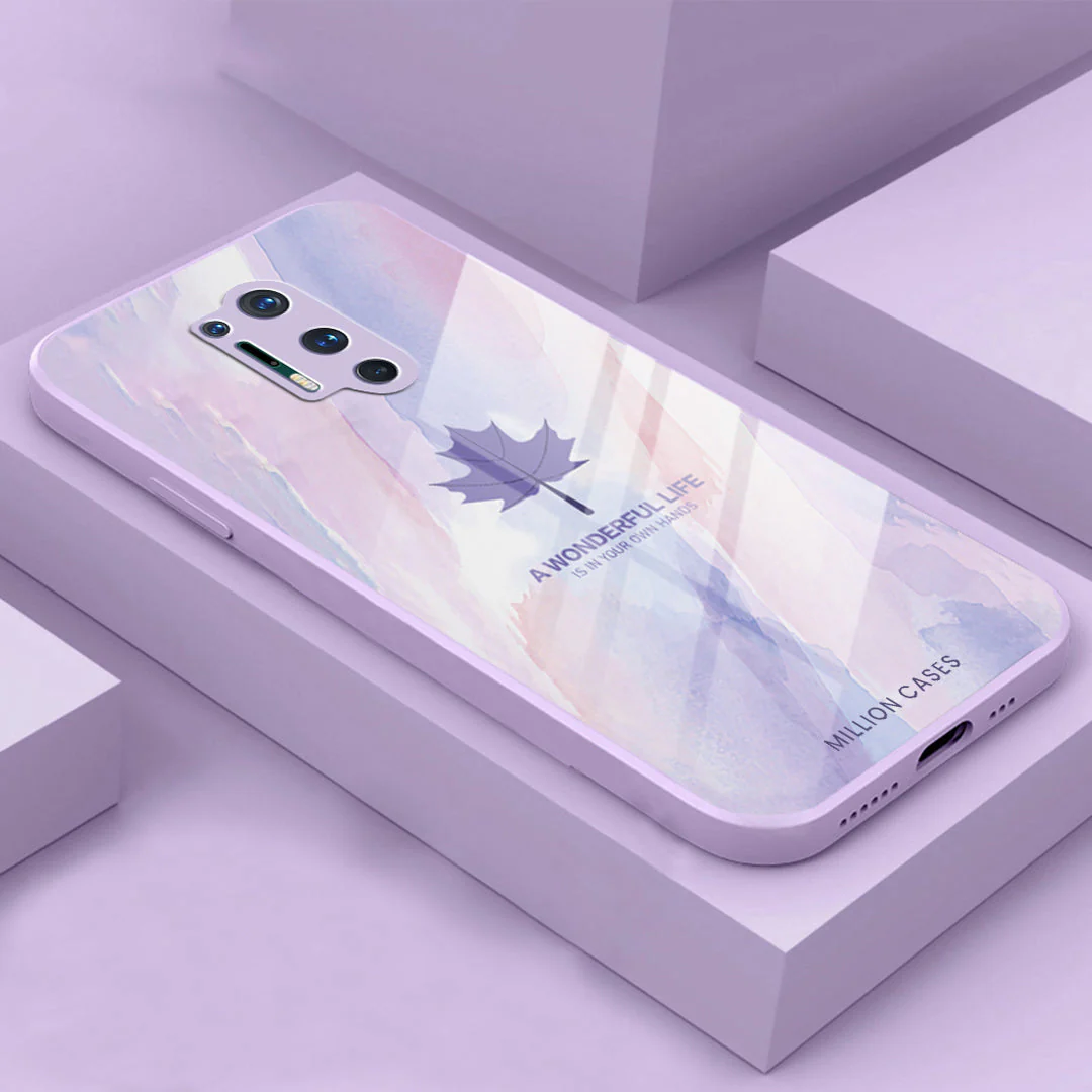 Watercolor Mapple Leaf Glass Case - OnePlus - Image 46