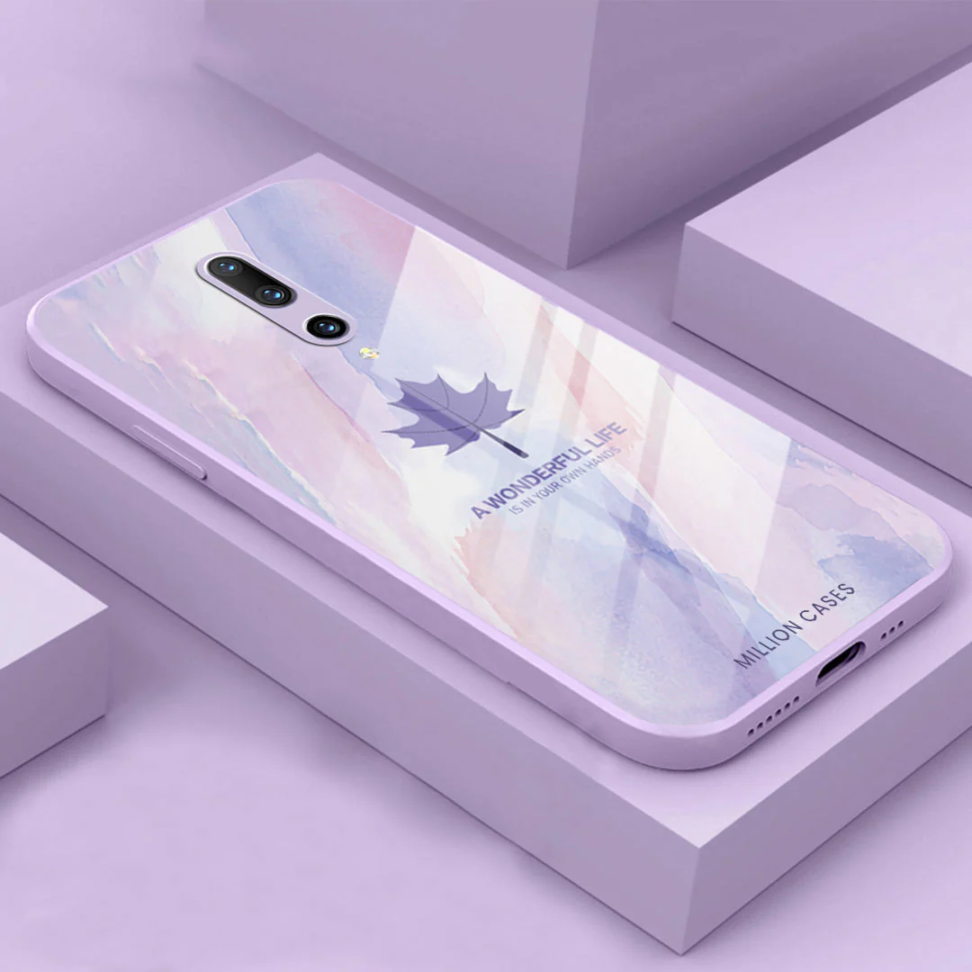 Watercolor Mapple Leaf Glass Case - OnePlus - Image 49
