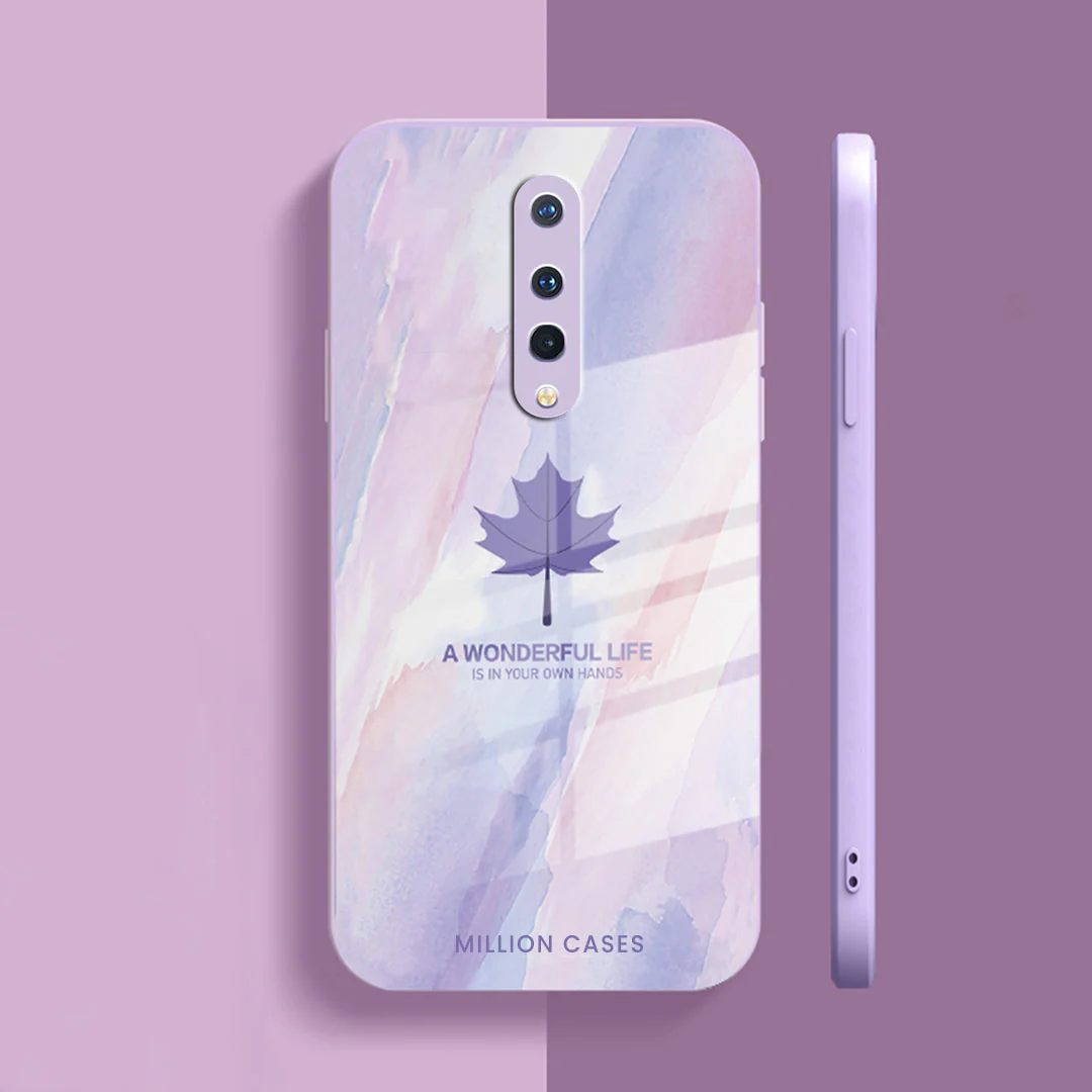 Watercolor Mapple Leaf Glass Case - OnePlus - Image 53