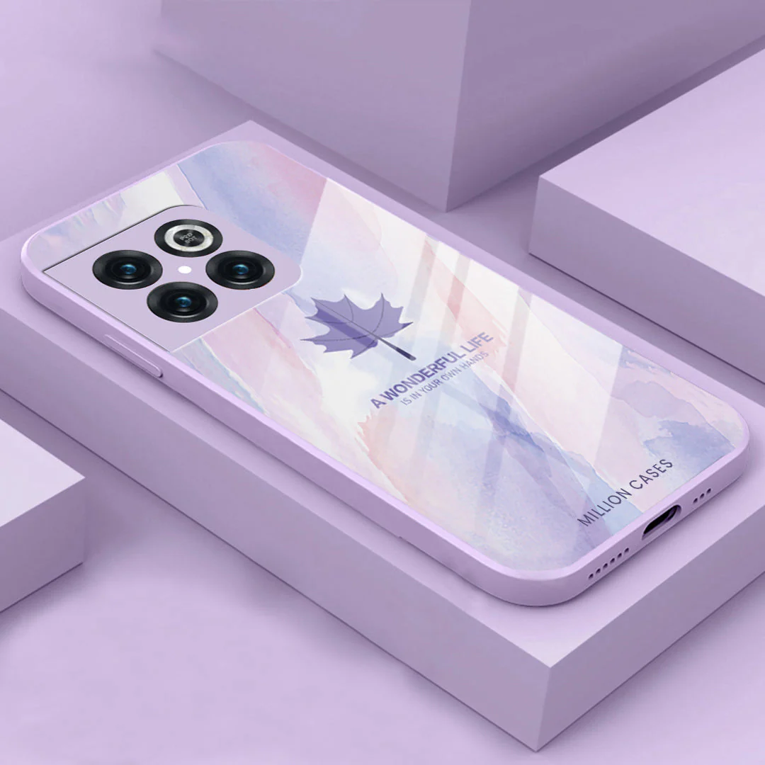 Watercolor Mapple Leaf Glass Case - OnePlus - Image 61