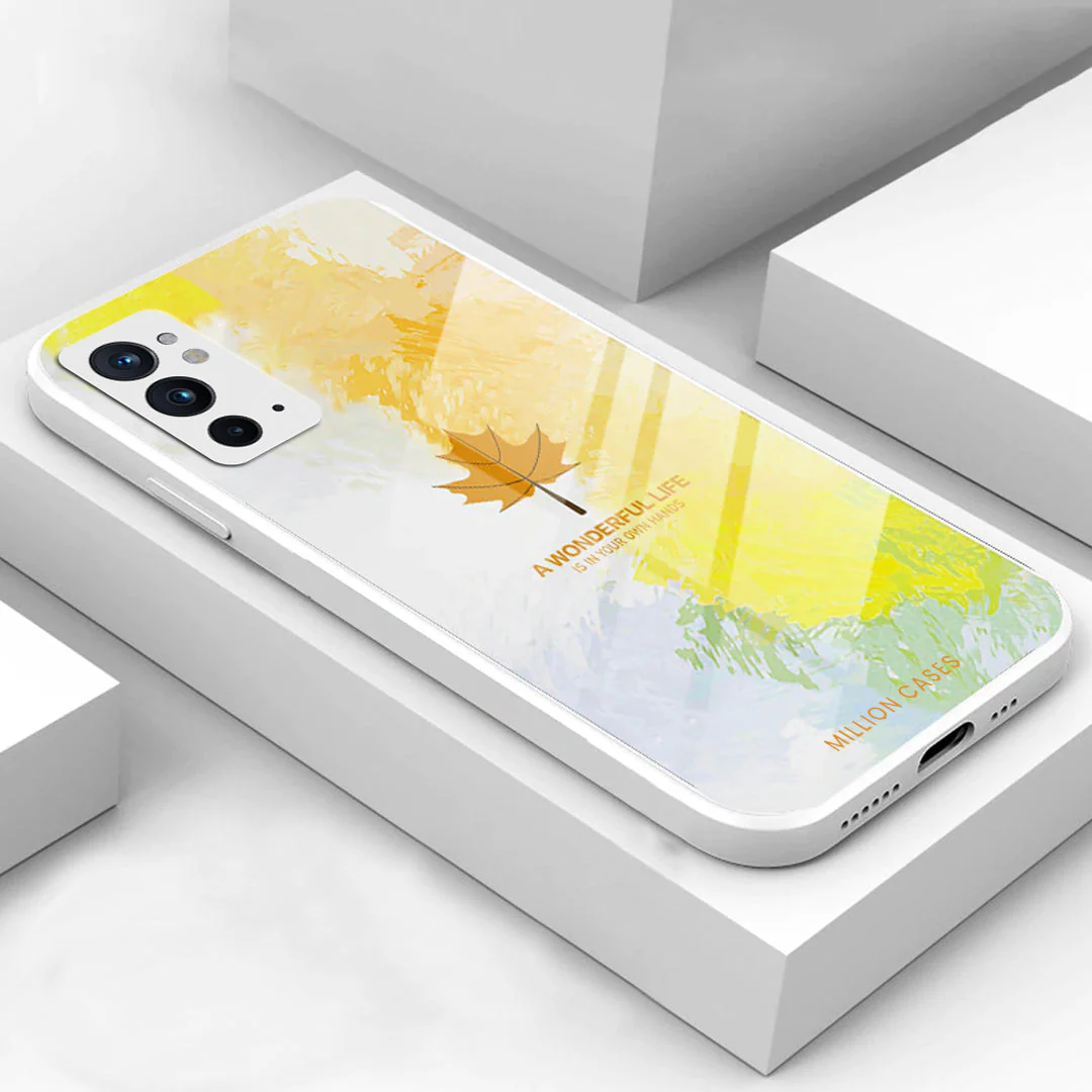 Watercolor Mapple Leaf Glass Case - OnePlus - Image 64
