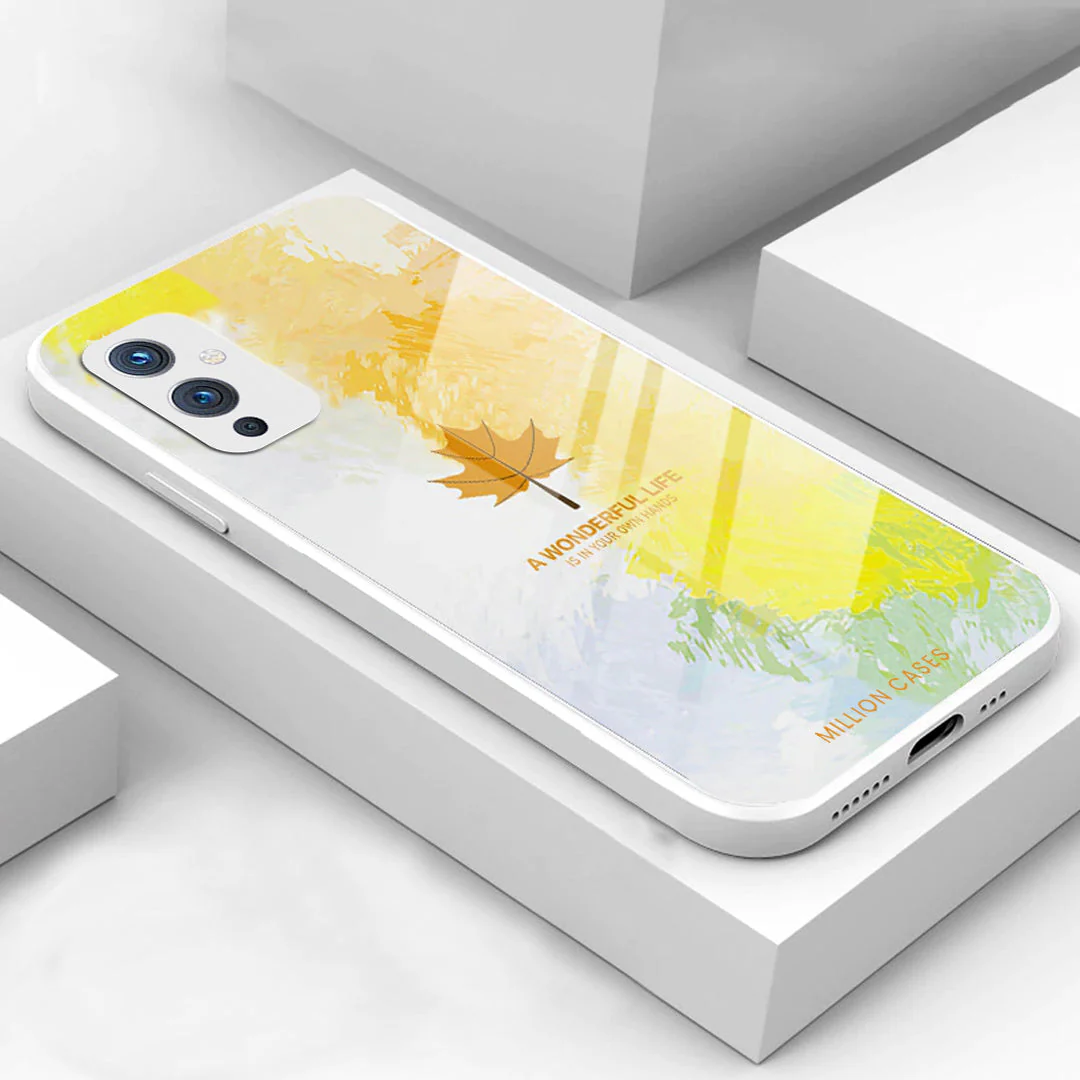 Watercolor Mapple Leaf Glass Case - OnePlus - Image 65