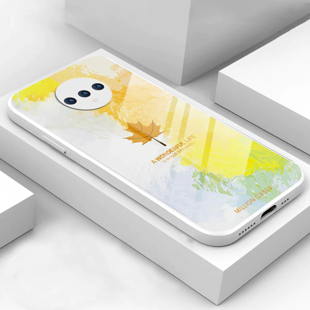 Watercolor Mapple Leaf Glass Case - OnePlus - Image 68