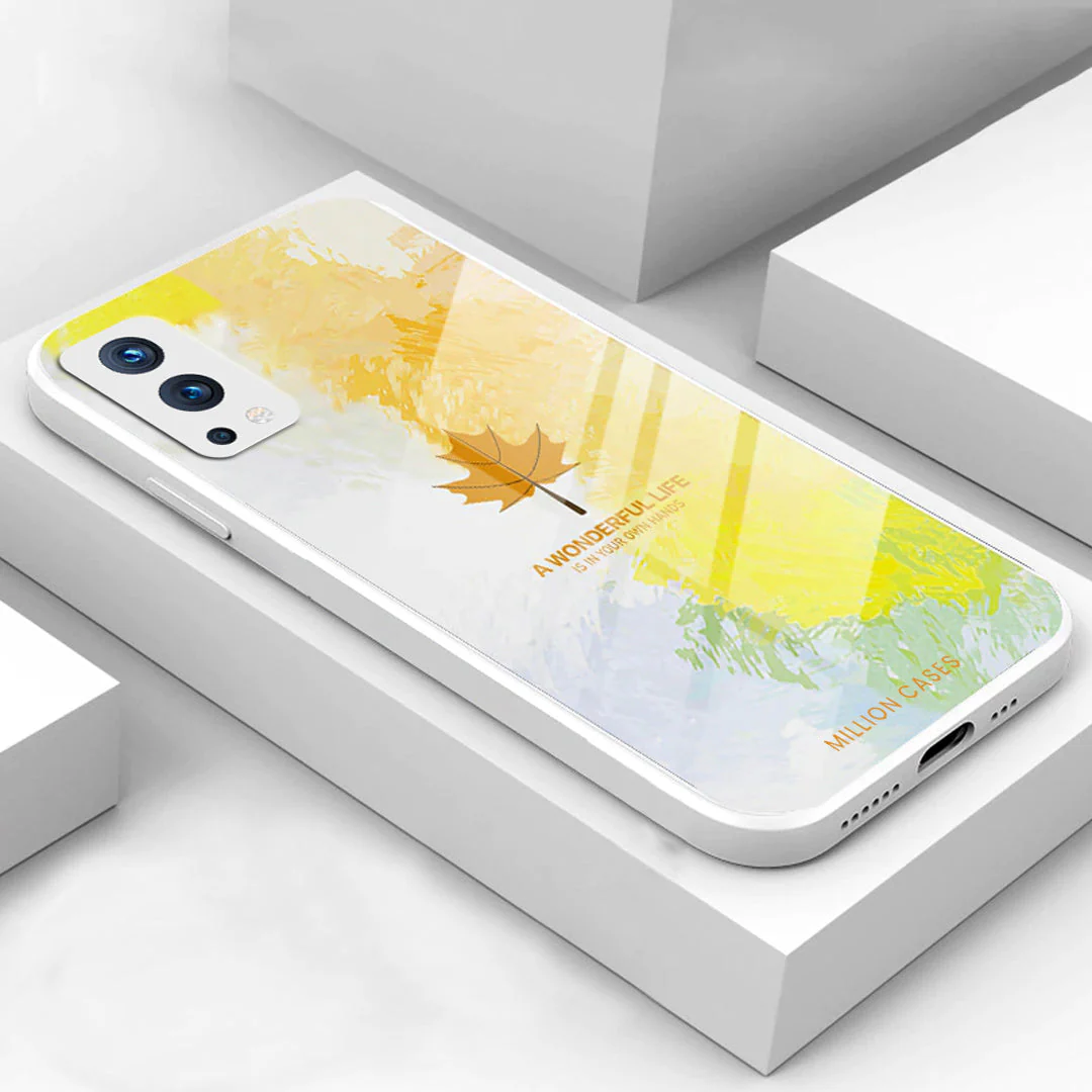 Watercolor Mapple Leaf Glass Case - OnePlus - Image 76