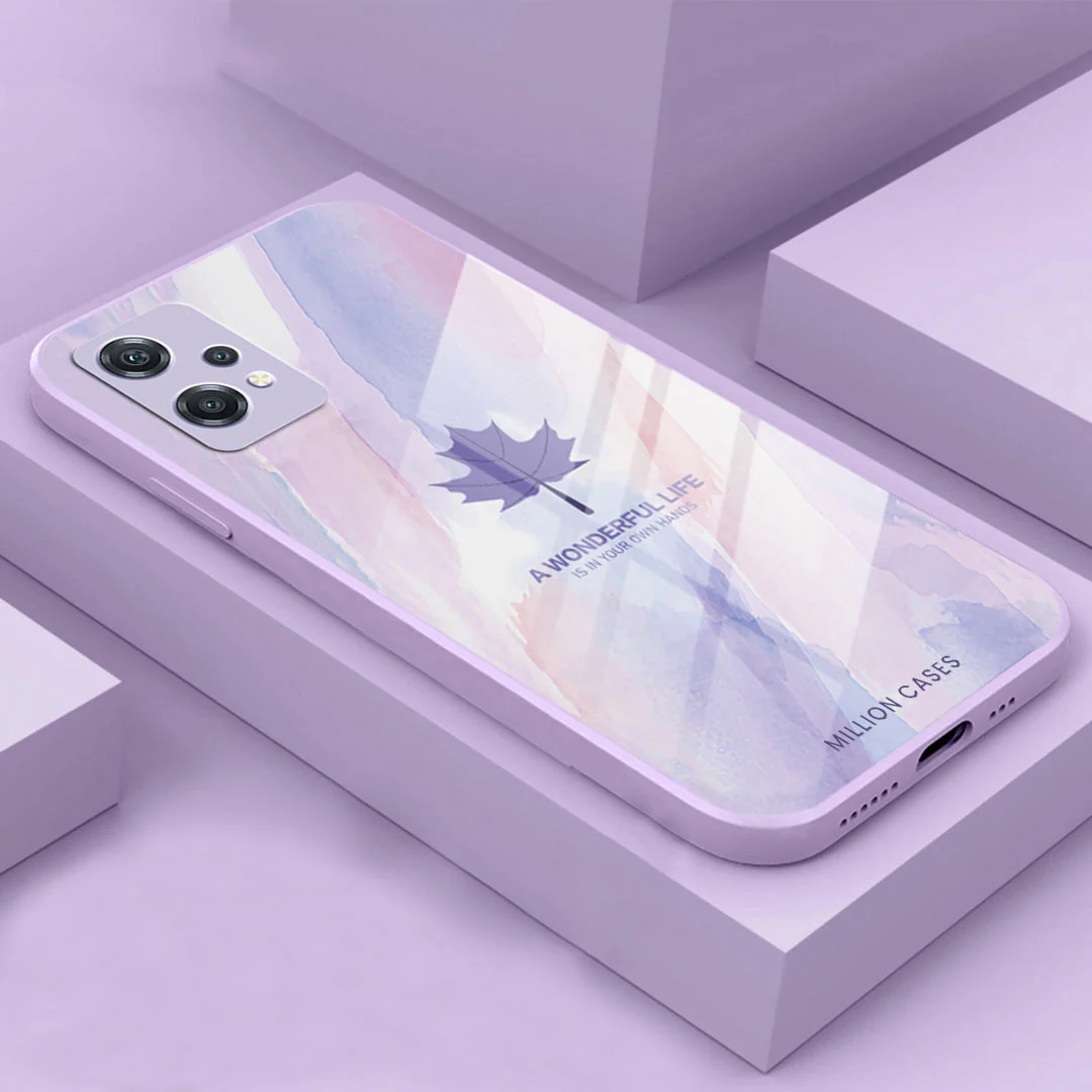 Watercolor Mapple Leaf Glass Case - OnePlus - Image 78