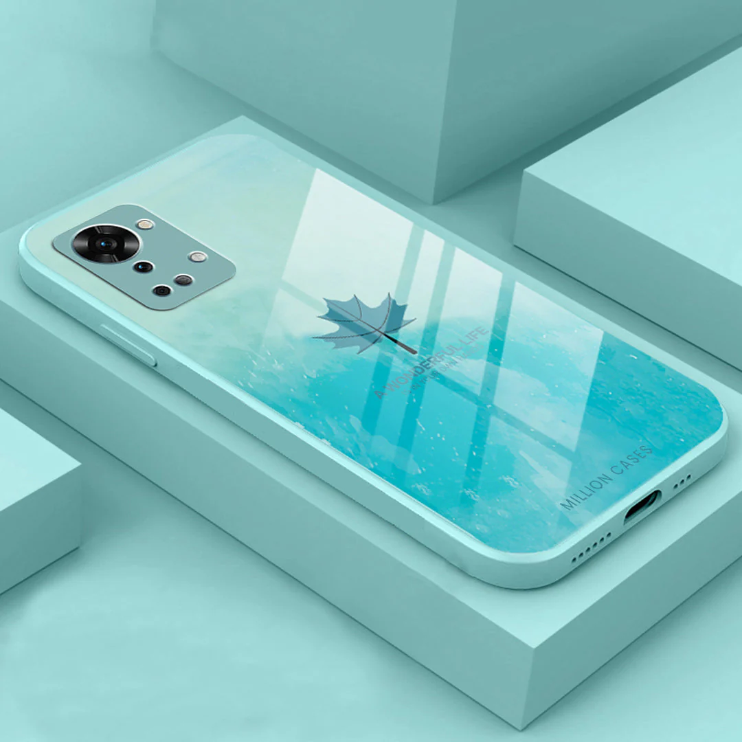 Watercolor Mapple Leaf Glass Case - OnePlus - Image 82
