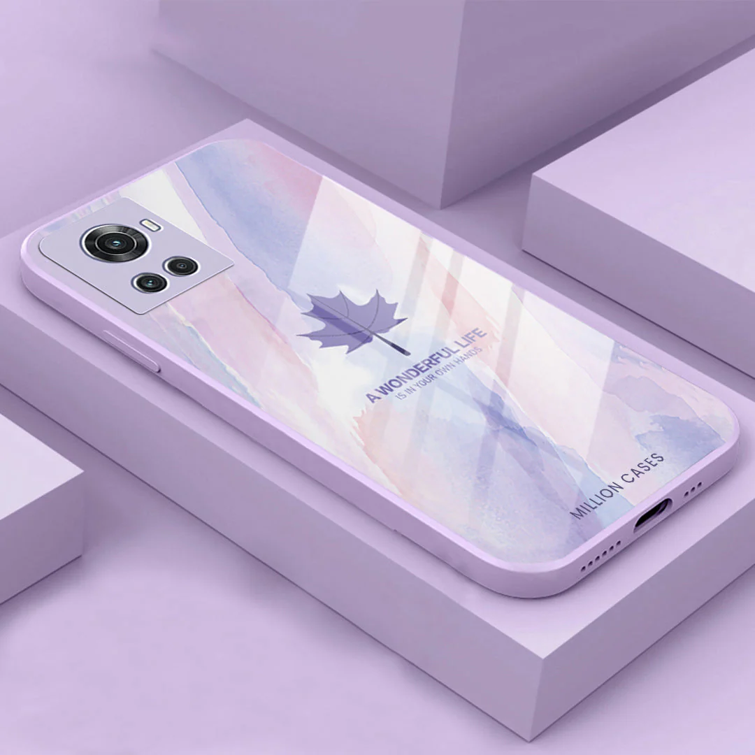 Watercolor Mapple Leaf Glass Case - OnePlus - Image 84