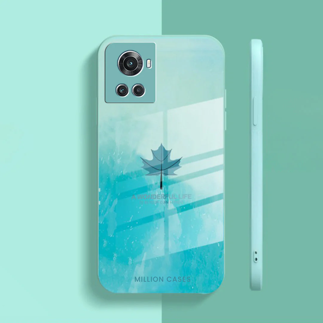Watercolor Mapple Leaf Glass Case - OnePlus - Image 91